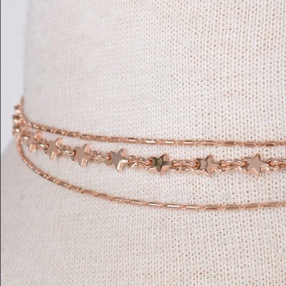 Layered Star Choker - Picture 2 of 2